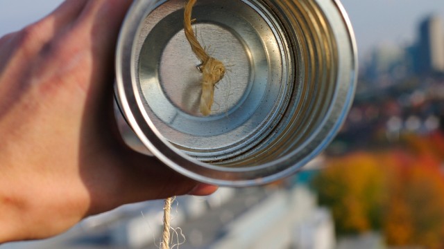 Tin Can Phone, 2006.