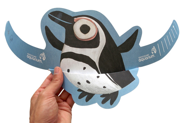 Penguin Hat (first fold)