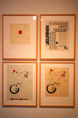 four 2D designs by Lissitzky