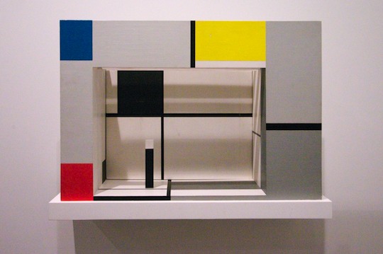 3D composition by Mondrian