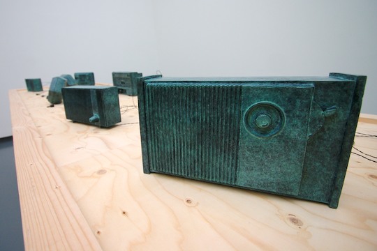 Radios carved from stone