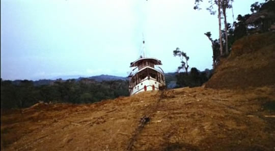 Film still from Fitzcarraldo