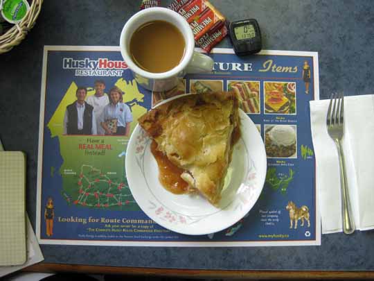 Apple pie and coffee