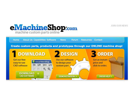 website screengrab of emachines.com
